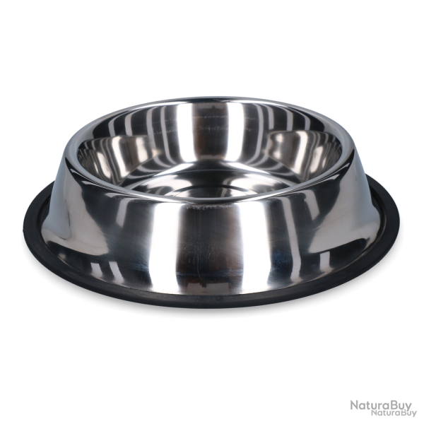 Anti-slip Food & Drinking Bowl Stainless Steel - Ref VOERB86004 - EAN 8716759631014 - Unbranded