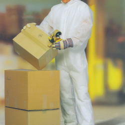 Disposable coverall + hood XL PP - Ref WEGW00008 - EAN 8716244018535 - Unbranded