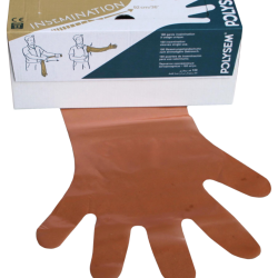 Disposable glove Vet. Orange - Ref WEGW0001 - EAN 8716759582965 - Unbranded