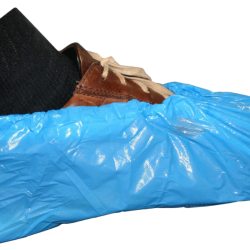 Disposable Shoe Cover blue CPE - Ref WEGW0007 - EAN 8716244008390 - Unbranded