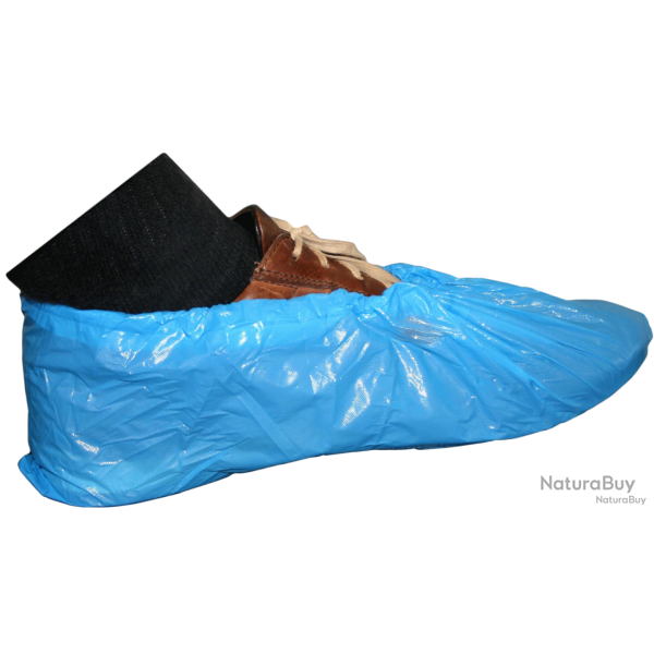 Disposable Shoe Cover blue CPE - Ref WEGW0007 - EAN 8716244008390 - Unbranded