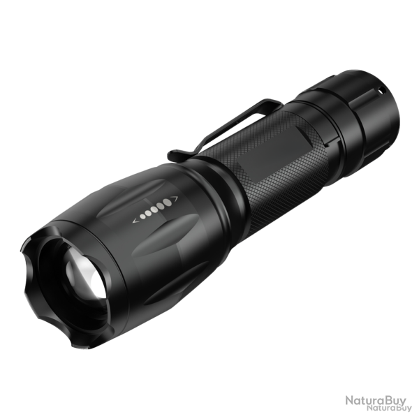 LED flashlight + UV LED - Ref ZAKL005 - EAN 4013674207473 - Unbranded