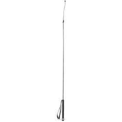 Riding crop fiber 90cm black - Ref ZWEE0007P - EAN 4018653323632 - Unbranded