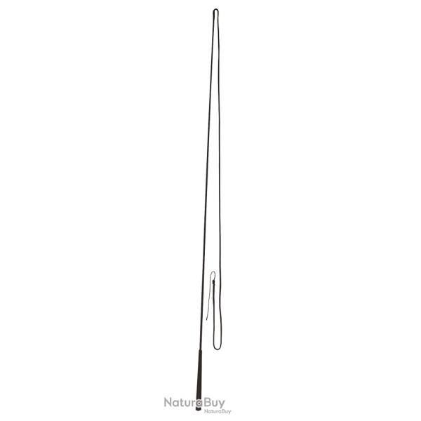 Lunge whip 180cm - Ref ZWEE0009H - EAN 4018653323656 - Unbranded