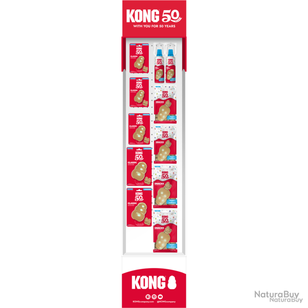 KONG 50th Anniversary - Ref KONG226KX259E - EAN 0035585538686 - Livraison rapide