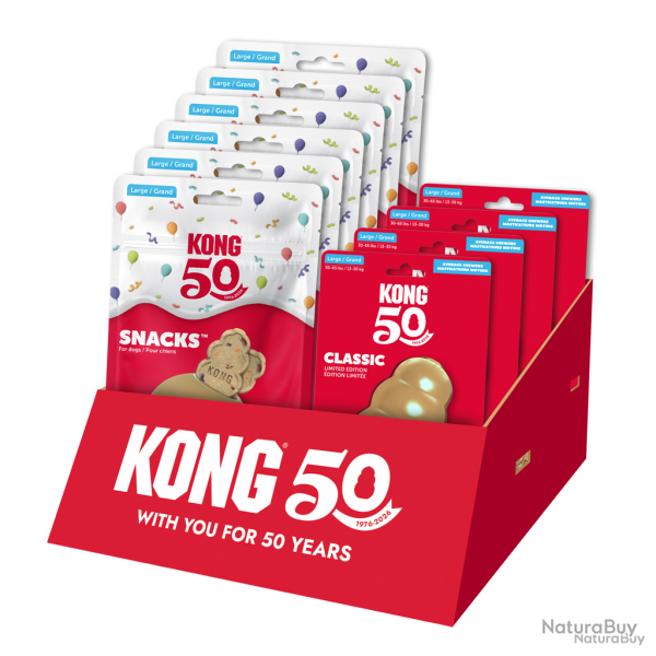 KONG 50th Anniversary - Ref KONG226KX261E - EAN 0035585538693 - Livraison rapide