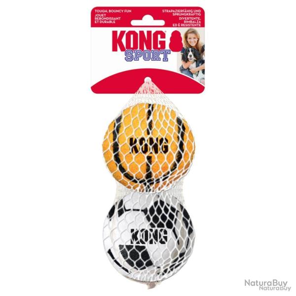 KONG Sport Balls Assorti - Ref KONGABS1E - EAN 0035585775524 - Livraison rapide