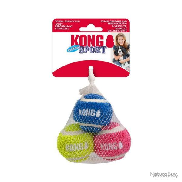KONG Sport Softies Ball Assorted - Ref KONGABSS3E - EAN 0035585529097 - Livraison rapide