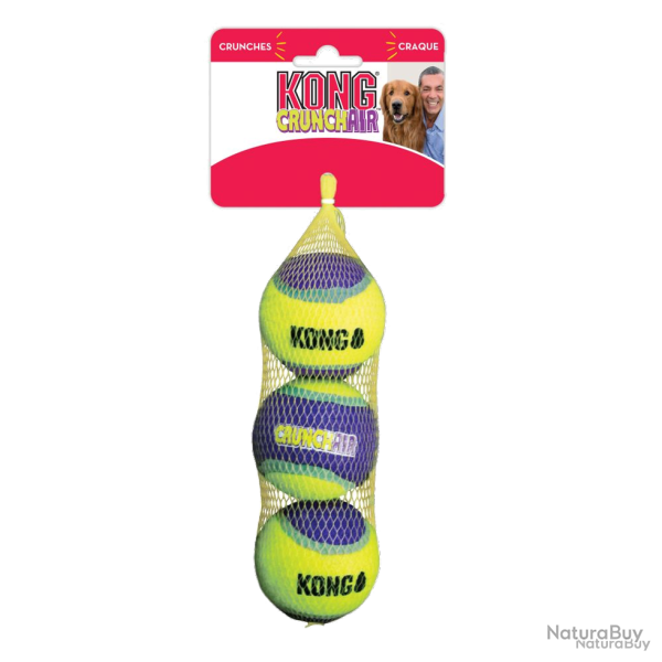 KONG CrunchAir Balls - Ref KONGACT2E - EAN 0035585483009 - Livraison rapide