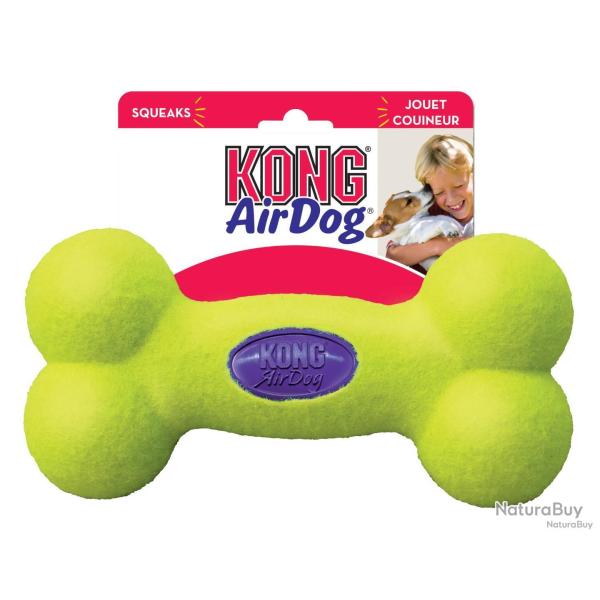 KONG Airdog� Squeaker Bone - Ref KONGASB1E - EAN 0035585775302 - Livraison rapide