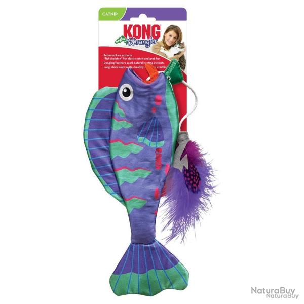 KONG Wrangler Angler Fish Assorted - Ref KONGCA473E - EAN 0035585517063 - Livraison rapide
