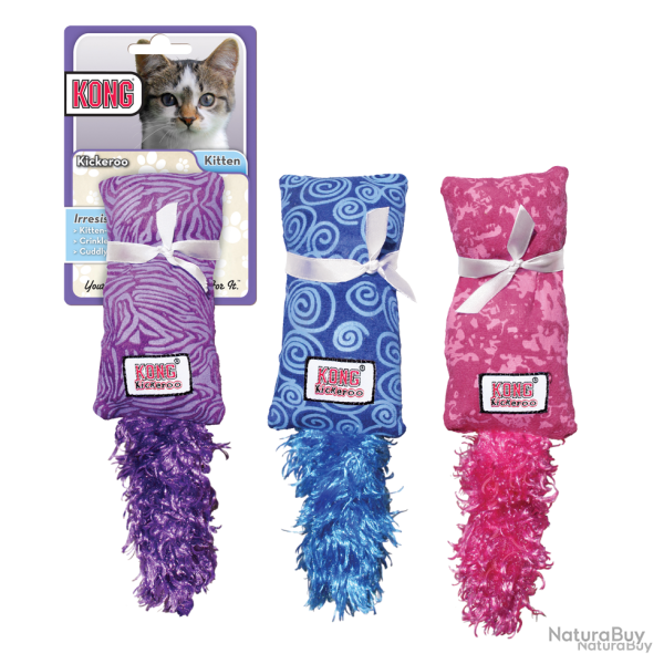 KONG Kickeroo Kitten - Ref KONGCR21E - EAN 0035585453002 - Livraison rapide
