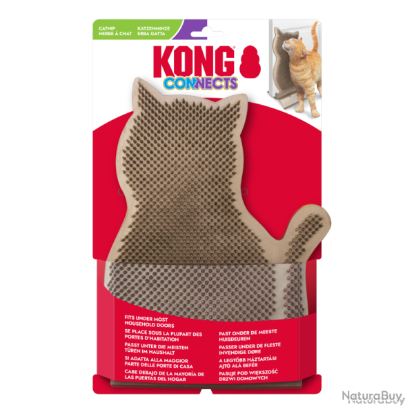 KONG Connects Kitty Comber - Ref KONGCT51E - EAN 0035585404028 - Livraison rapide
