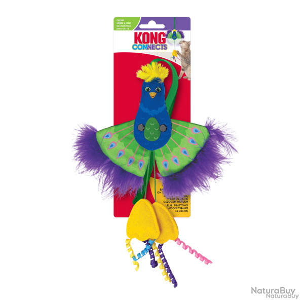KONG Connects Peacock - Ref KONGCT56E - EAN 0035585524092 - Livraison rapide