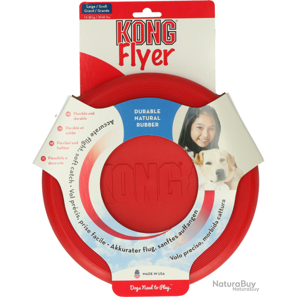 KONG Flyer - Ref KONGKF3E - EAN 0035585129082 - Livraison rapide