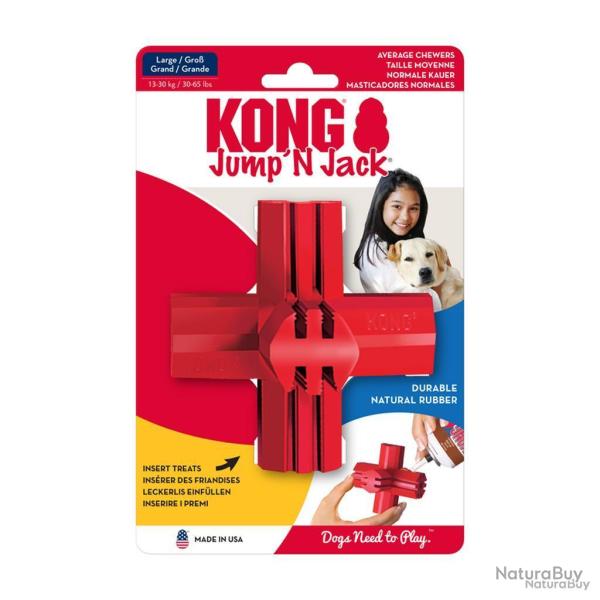 KONG Jump'N Jack - Ref KONGKJ1E - EAN 0035585127323 - Livraison rapide