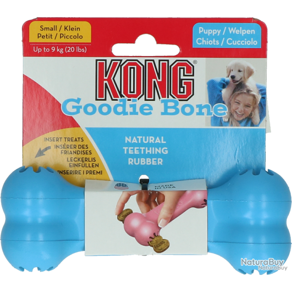 KONG Puppy Goodie Bone Assorti - Ref KONGKP31E - EAN 0035585131283 - Livraison rapide