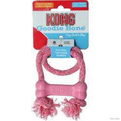 KONG Puppy Goodie Bone with Rope Assorti - Ref KONGKP51E - EAN 0035585131474 - Livraison rapide