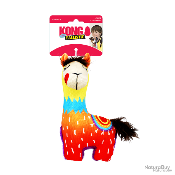 KONG Ballistic Vibez Llamas - Ref KONGLBV32E - EAN 0035585503462 - Livraison rapide