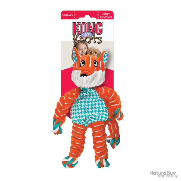 KONG Floppy Knots - Ref KONGNKF32E - EAN 0035585402017 - Livraison rapide