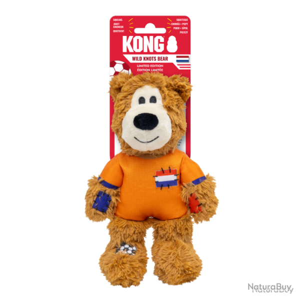 KONG Wild Knots Sport Bear - Ref KONGNKRS33 - EAN 0035585539010 - Livraison rapide