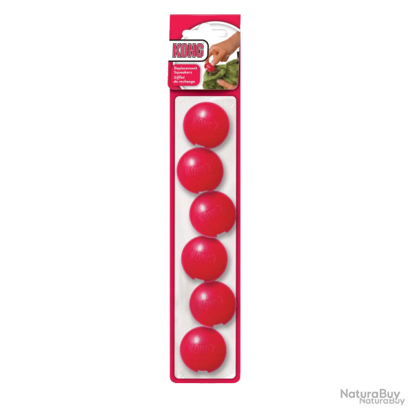 KONG Plush Squeakers - Ref KONGNSSE - EAN 0035585023205 - Livraison rapide