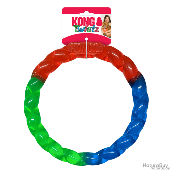 KONG Twistz Ring - Ref KONGPFT31E - EAN 0035585494074 - Livraison rapide