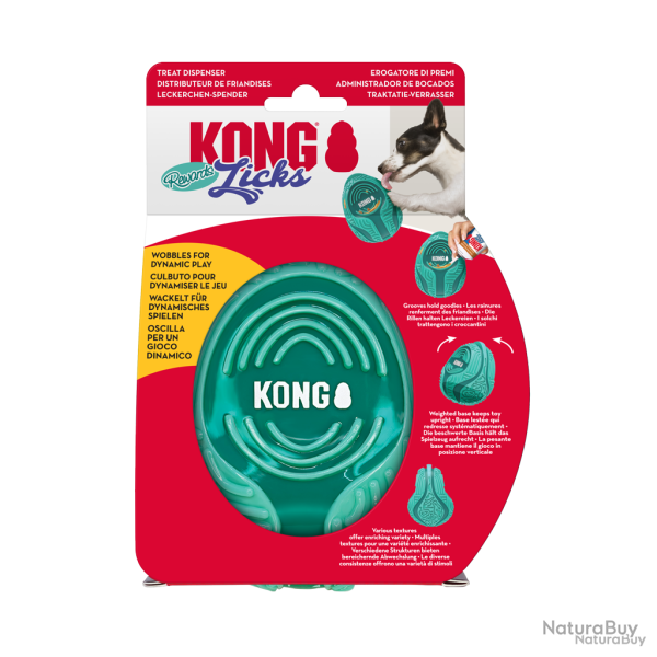 KONG Licks Rewards - Ref KONGPLR1E - EAN 0035585523415 - Livraison rapide