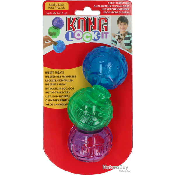 KONG Lock-It - Ref KONGPLT31E - EAN 0035585363103 - Livraison rapide