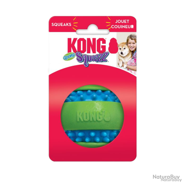 KONG Squeezz� Goomz Ball - Ref KONGPSG22E - EAN 0035585495071 - Livraison rapide
