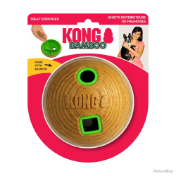KONG Bamboo Feeder Ball - Ref KONGPTB21E - EAN 0035585475240 - Livraison rapide