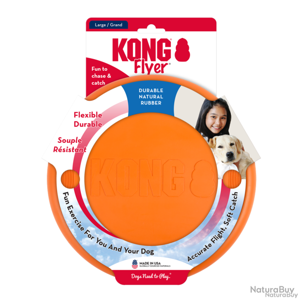 KONG Flyer Limited Edition - Ref KONGRF31 - EAN 0035585356709 - Livraison rapide