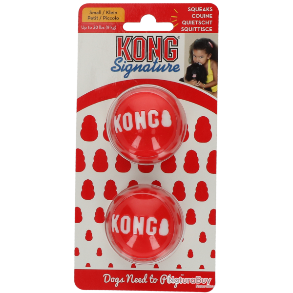KONG Signature Ball - Ref KONGSKB3E - EAN 0035585476148 - Livraison rapide