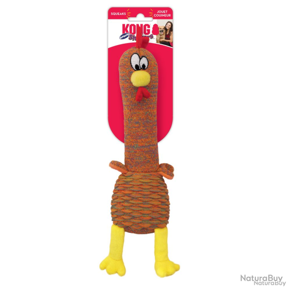 KONG Shakers Cuckoos Assorti - Ref KONGSKC2E - EAN 0035585498379 - Livraison rapide