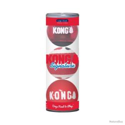 KONG Signature Balls 3-Pack - Ref KONGSKM1E - EAN 0035585523064 - Livraison rapide