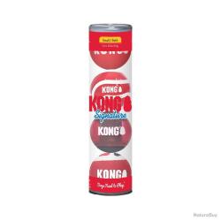 KONG Signature Balls 4-Pack - Ref KONGSKM3E - EAN 0035585523040 - Livraison rapide