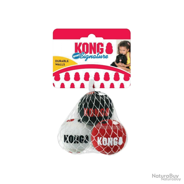 KONG Signature Sport Balls - Ref KONGSKSB32E - EAN 0035585503196 - Livraison rapide
