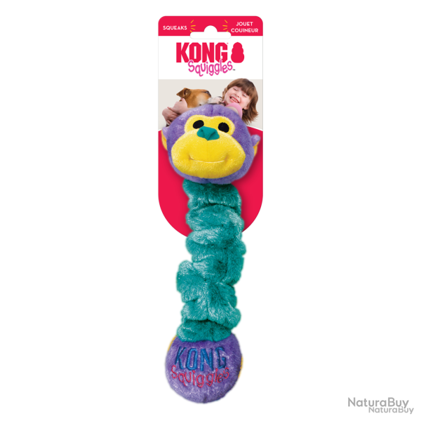 KONG Squiggles Assorted - Ref KONGSQ2E - EAN 0035585000565 - Livraison rapide