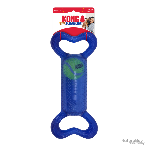 KONG Jumbler Tug Assorti - Ref KONGTMG1E - EAN 0035585509440 - Livraison rapide