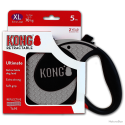 KONG Retractable Leash - Ultimate - Ref KONGULTXLGY - EAN 0047181153545 - Livraison rapide