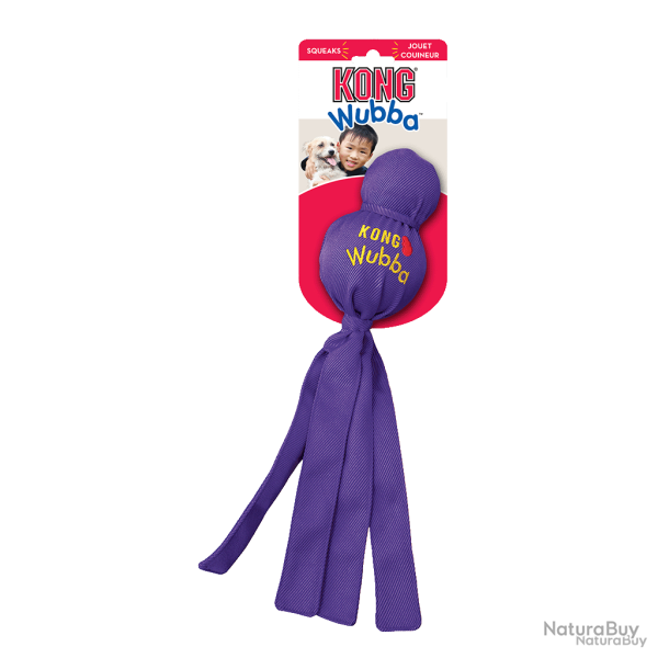 KONG Wubba S 24,1 cm - Ref KONGWB1E - EAN 0035585800011 - Livraison rapide