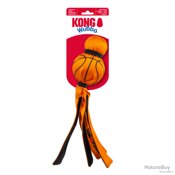 KONG Wubba Sport Basketball - Ref KONGWSB11E - EAN 0035585508221 - Livraison rapide
