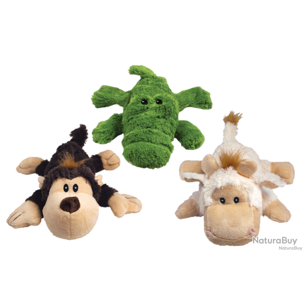 KONG Cozie Assorted Naturals - Ref KONGZYN2E - EAN 0035585159157 - Livraison rapide