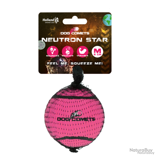 Dog Comets Tennis Ball (with Squeaker) Neutron Star - Ref COME081A - EAN 8716759635074 - Livraison r