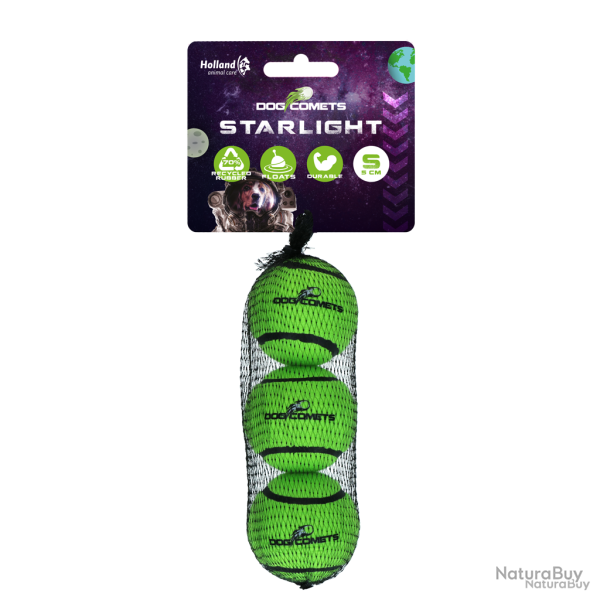 Dog Comets Tennis Ball Starlight - Ref COME084AS - EAN 8716759641617 - Livraison rapide