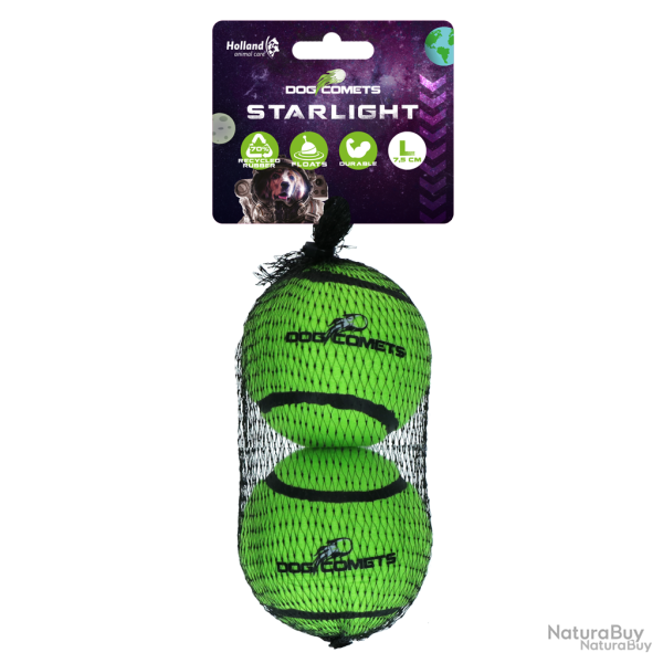 Dog Comets Tennis Ball Starlight - Ref COME084BL - EAN 8716759641624 - Livraison rapide