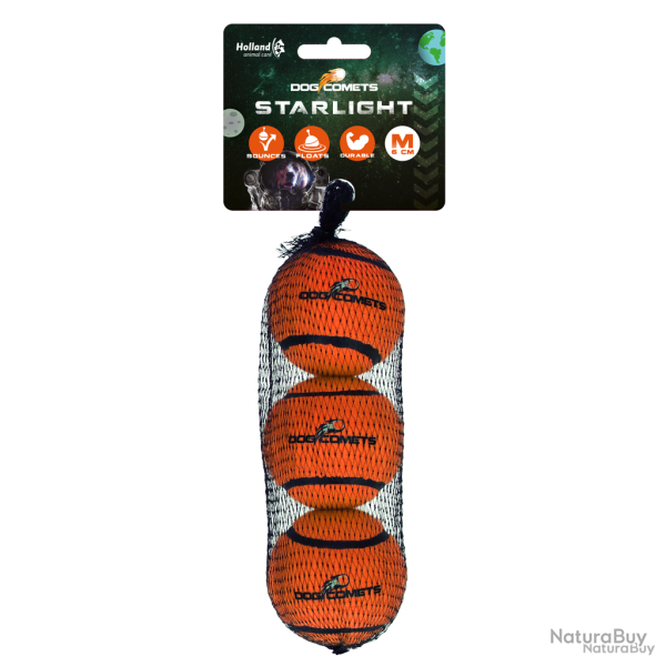 Dog Comets Tennis Ball Starlight - Ref COME084C - EAN 8716759635180 - Livraison rapide