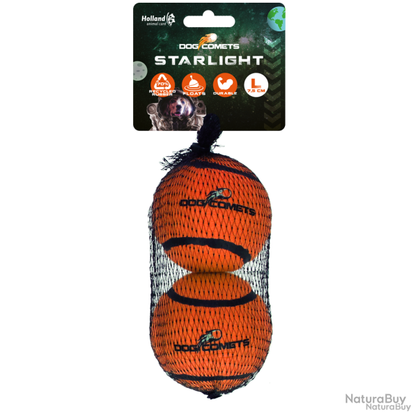 Dog Comets Tennis Ball Starlight - Ref COME084CL - EAN 8716759641648 - Livraison rapide
