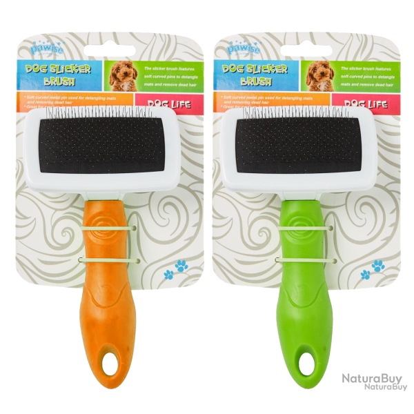 Pawise Dog Slicker Brush - Ref PAWI11462 - EAN 8886467514623 - Livraison rapide