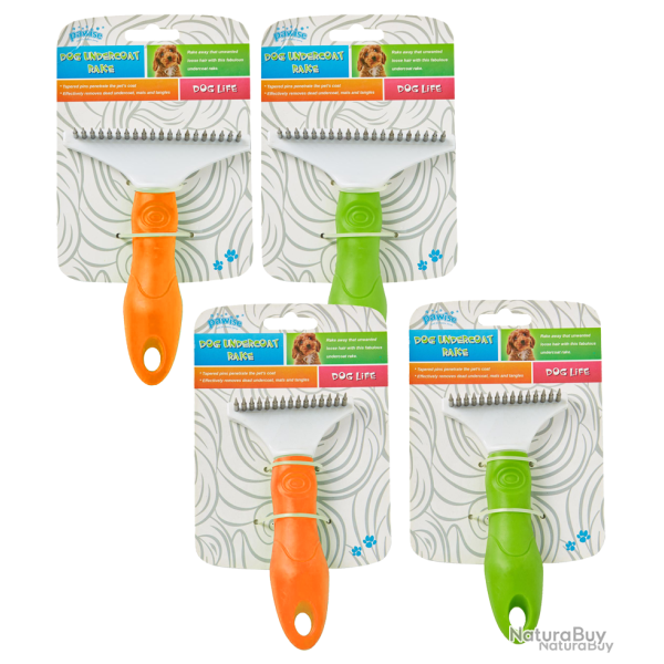 Dog Undercoat Rake S - Ref PAWI11467 - EAN 8886467514678 - Pawise